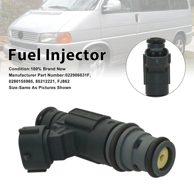 1Pcs Fuel Injector For Volkswagen Jetta 02-04 EuroVan 01-03 0280155985