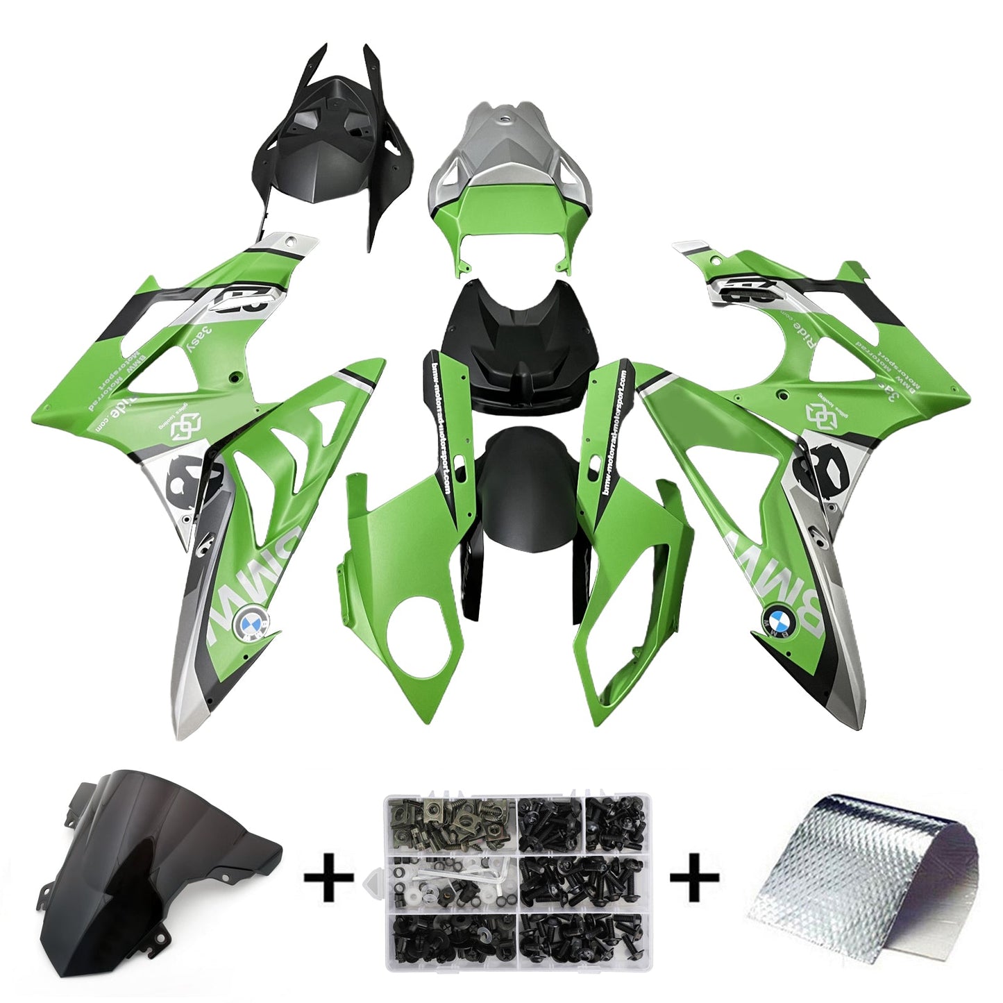 2017-2018 BMW S1000RR Injection Fairing Kit Bodywork Plastic ABS