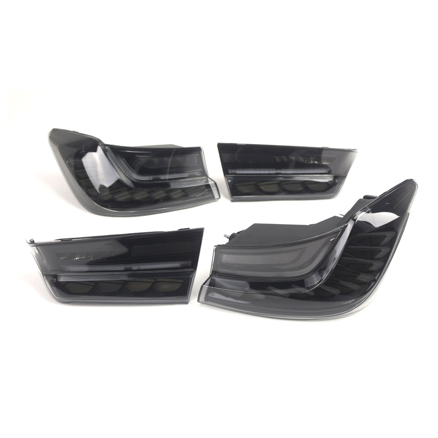 2019-2024 BMW 3 Series G20 G28 G80 M3 L&R Smoked LED Tail Lights Rear Lamp Assembly