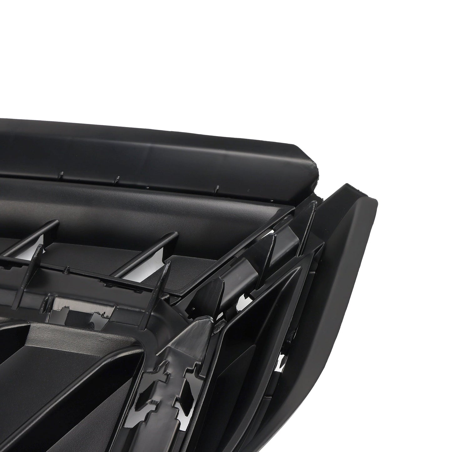 2019-2022 Audi Q3 S-Line 2PCS Gloss Black Front Bumper Grille Cover