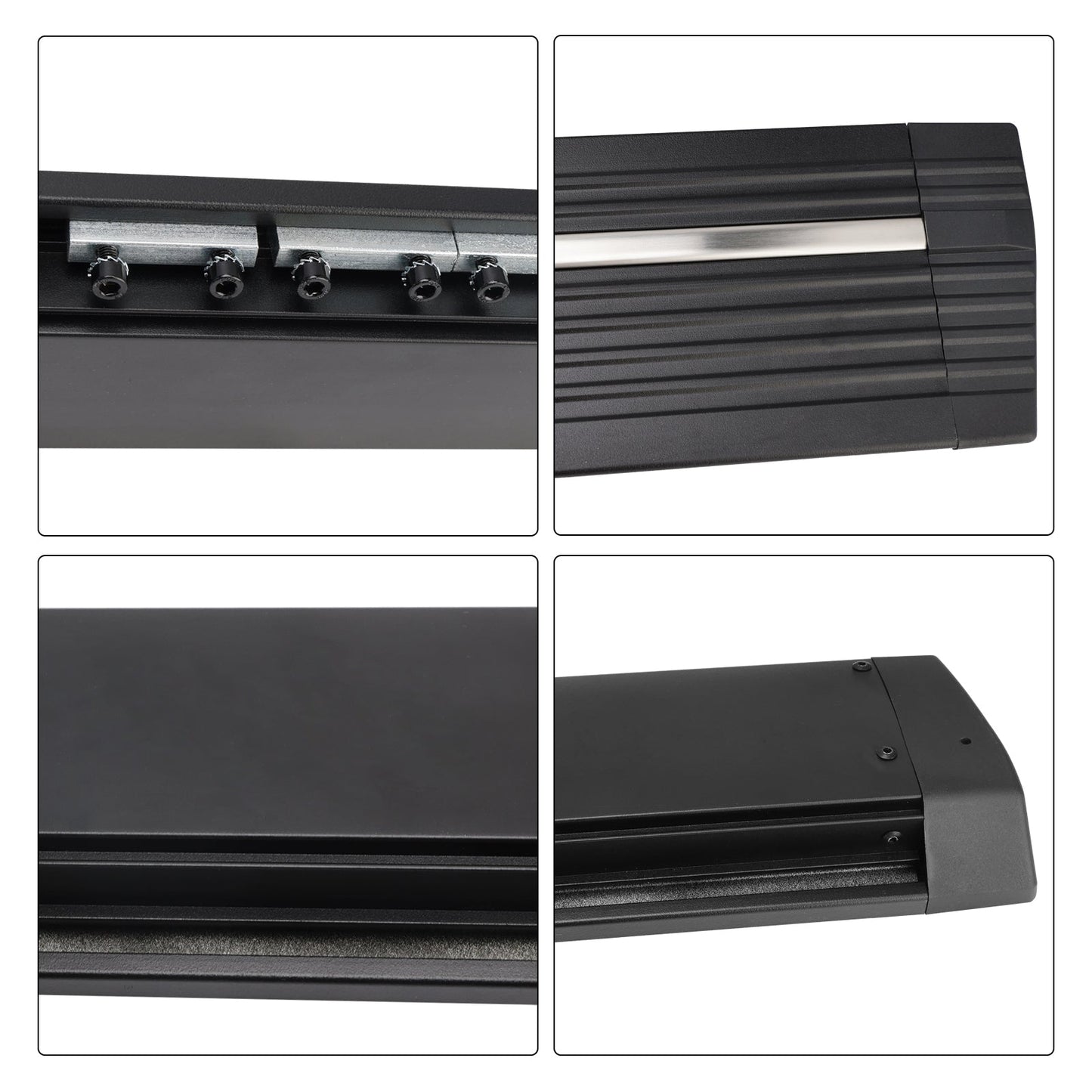 For Ford Ranger T7/T8 2020 Electric Power Running Boards with LED Truck Step Lights