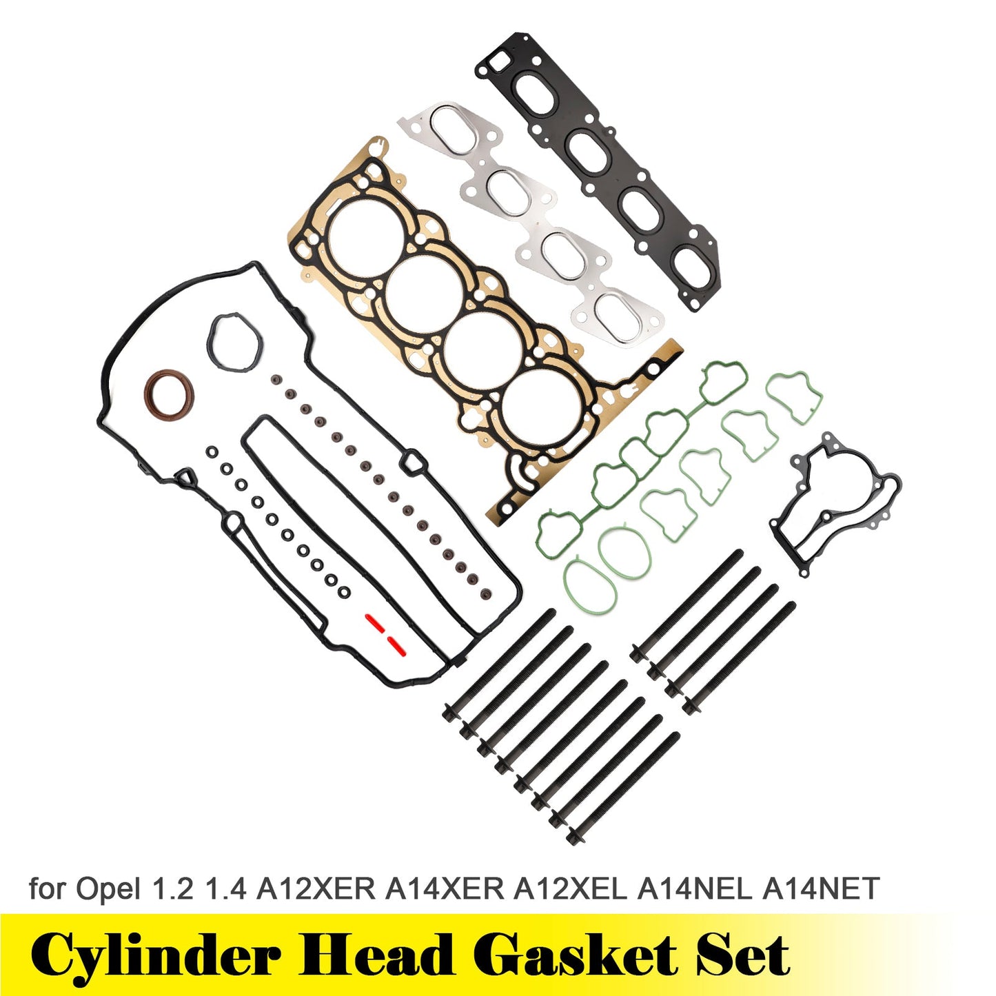 HB1657/B1630/BK9600 for Opel Astra J 1.4 2010-2015 Cylinder Head Gasket Set