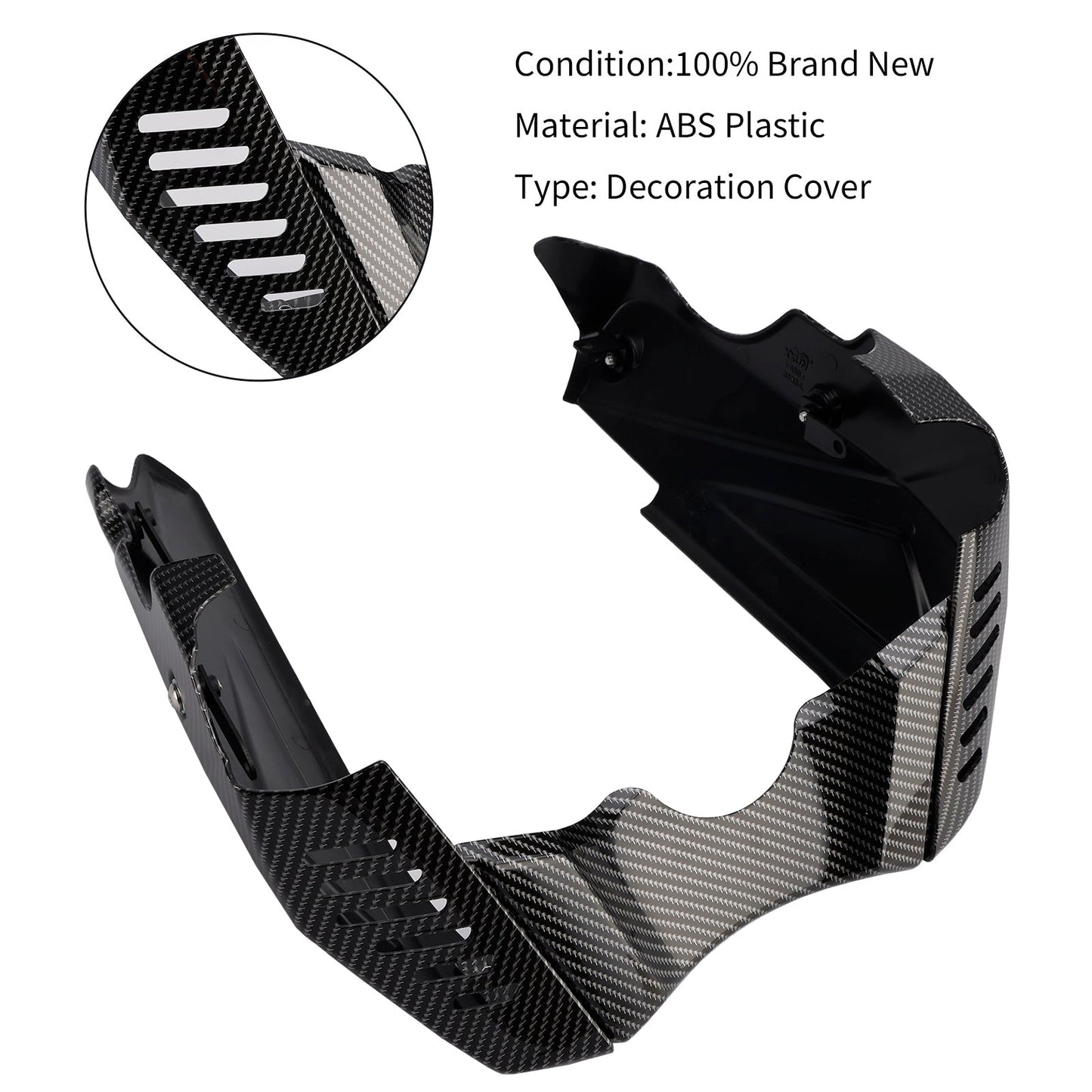 2022-2025 Yamaha XSR900 Belly Pan Lower Engine Spoiler Fairing Cover