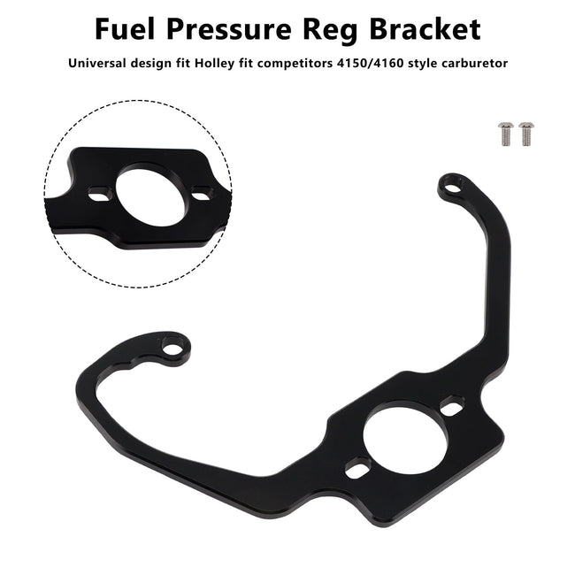Fuel Pressure Reg Bracket Fit Holley Fit Competitors 4150/4160 Carburetor