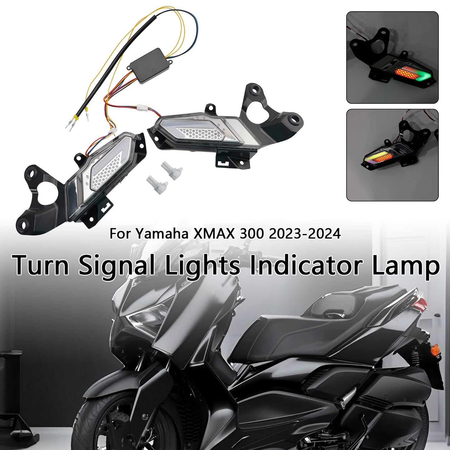 2023-2024 Yamaha XMAX 300 Turn Signal Lights Indicator Lamp