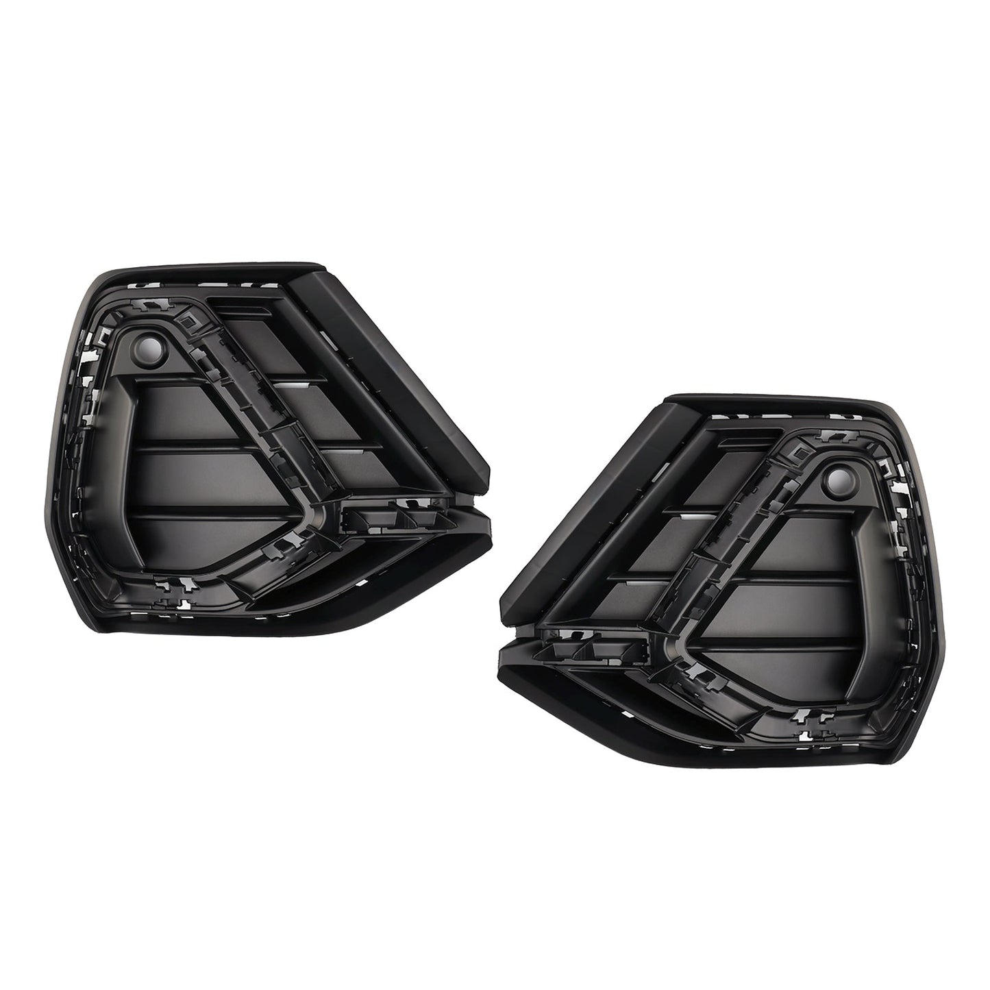 2019-2022 Audi Q3 S-Line 2PCS Gloss Black Front Bumper Grille Cover