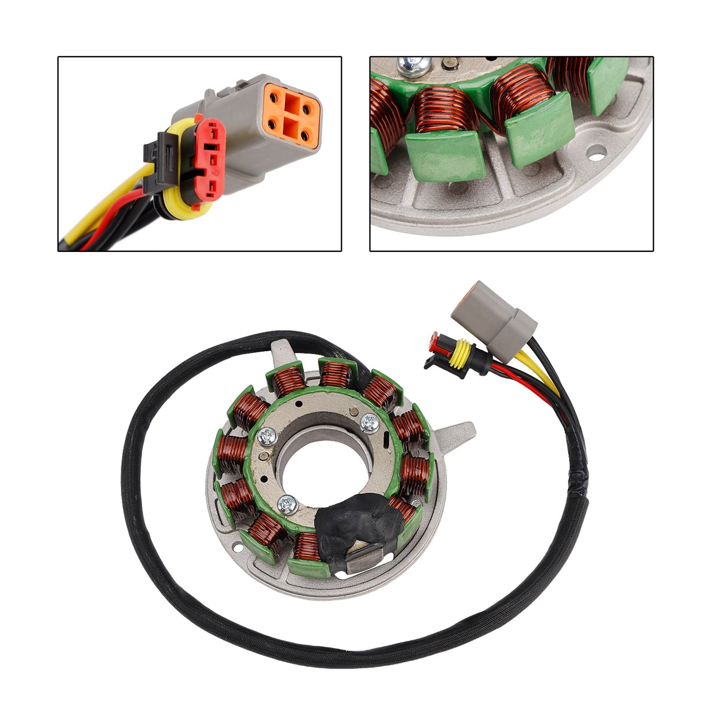 2011 Ski-Doo Bombardier Skandic WT 550F YetiII Stator Coil Alternator 420889368 420889369 420889366