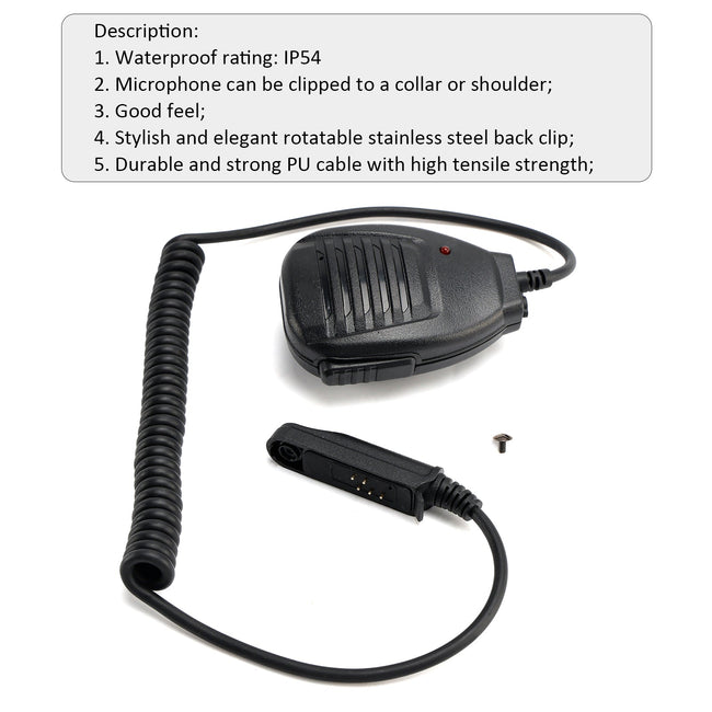 A58/9700/9R-SM05 Microphone Speaker for Baofeng A58 BF9700 GT-3WP 9R UV-XR R760