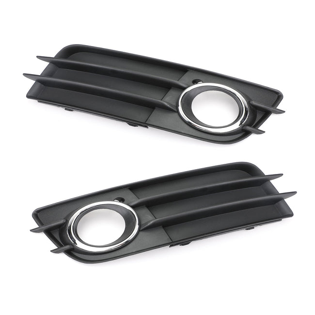 2008-2012 Audi A4 B8 S-Line S4 Pair Car Fog Light Grill Cover Left&Right