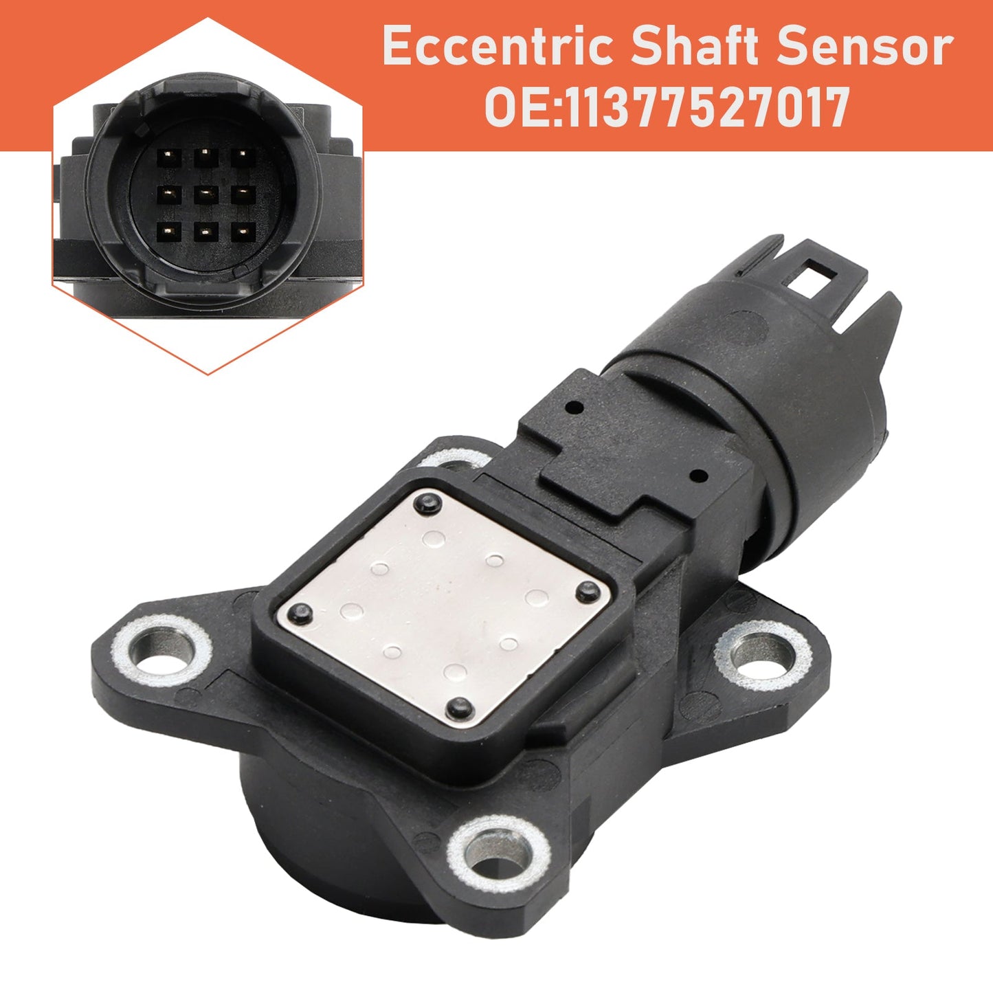 2004-2006 BMW 760i E65 V12 6.0L 9Pins Eccentric Shaft Sensor 11377527017 11377513784
