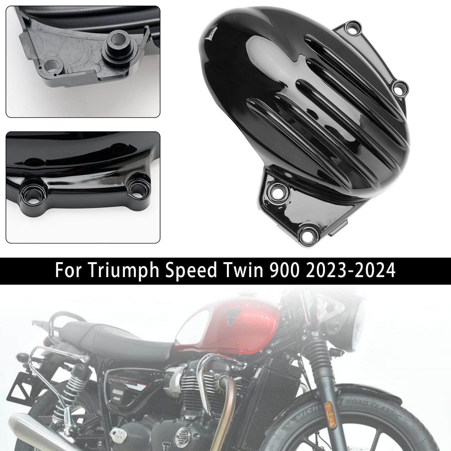 2023-2024 Speed Twin 900 Front Sprocket Chain Guard Fairing Cover