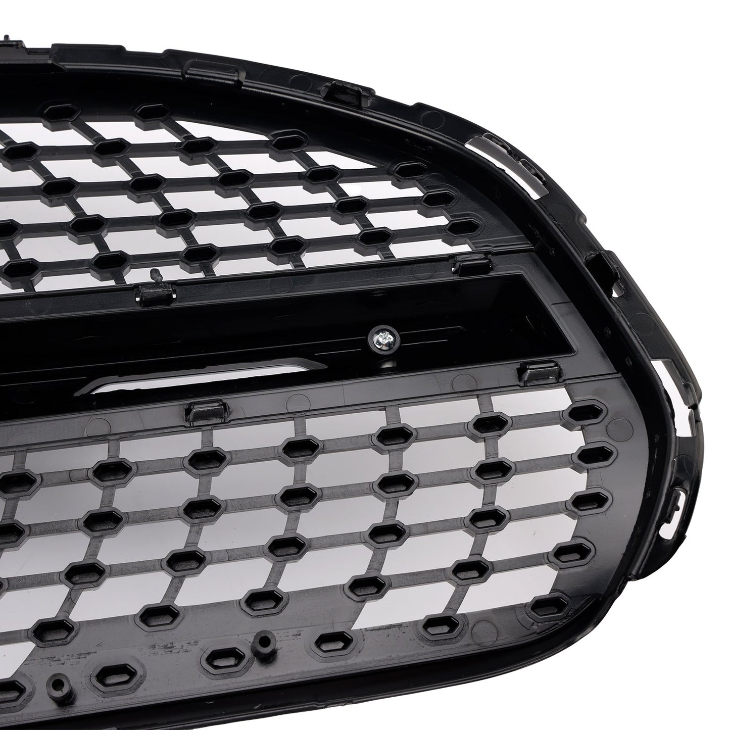 2020-2022 Mercedes-Benz X253 GLC250 GLC300 Diamond Front Bumper Grille