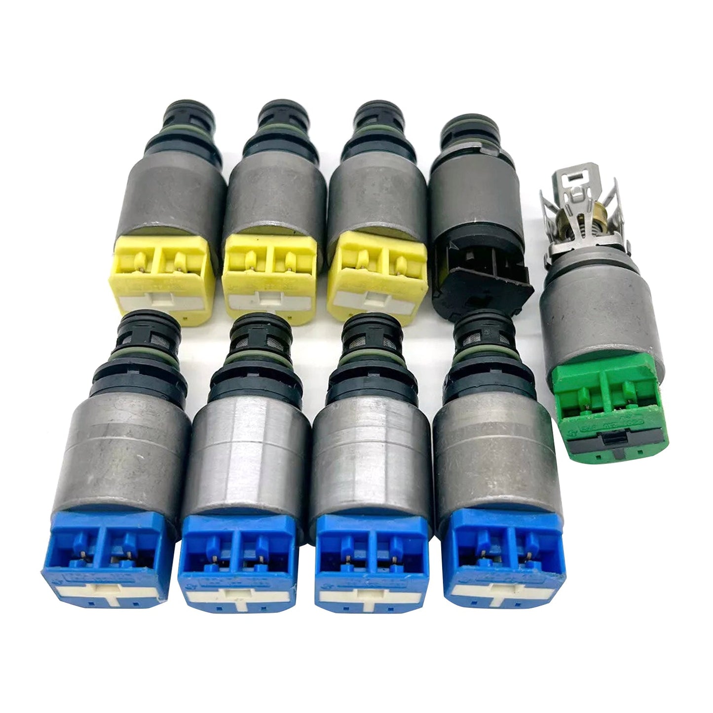 9pcs 8HP50 8-Speed Automatic Transmission Solenoid For BMW Dodge Jeep Alfa Romeo