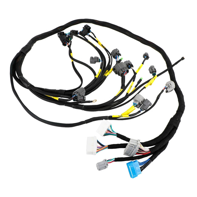 Honda Civic Integra B16 B18 D16 OBD2 Budget D Series Harness on b series Engine CNCHOBD21