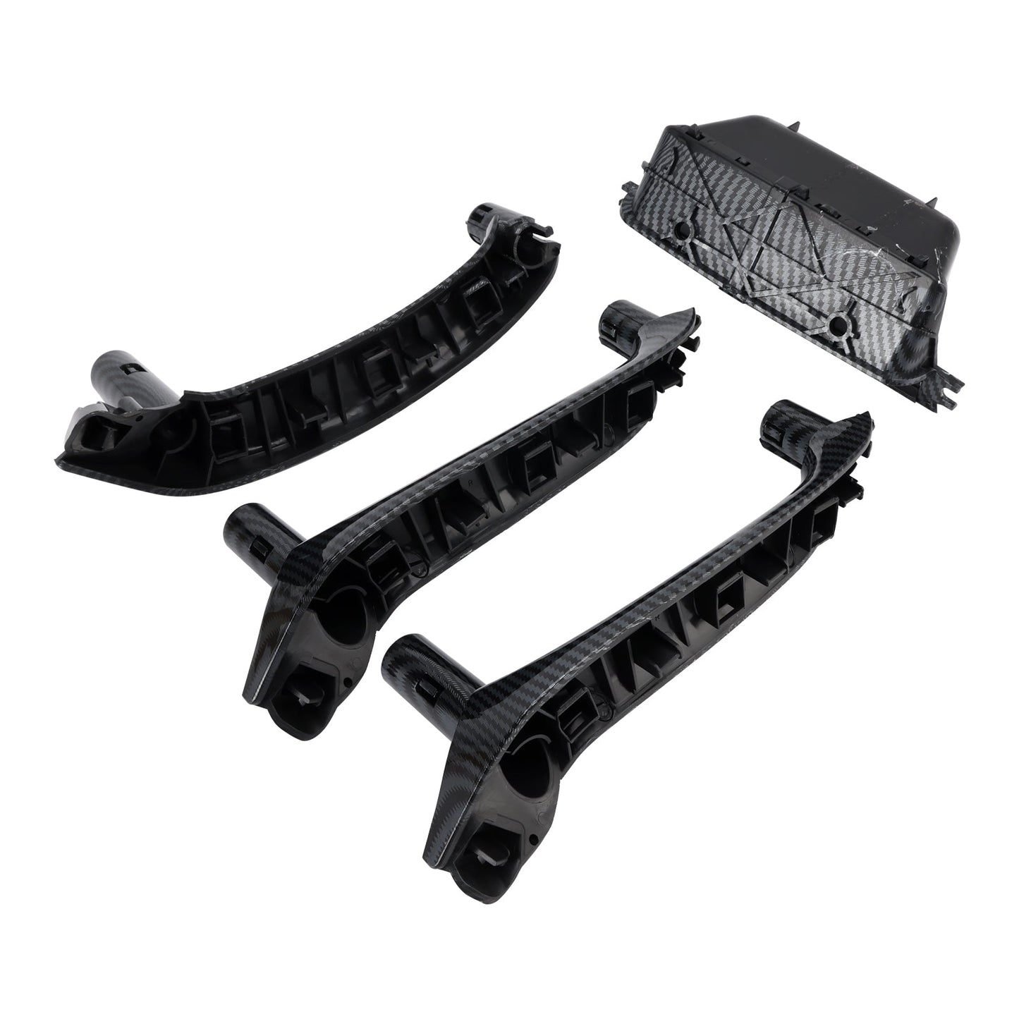 Carbon Fiber Interior Door Handle Kit 51417250307 for BMW X3 (F25) X4 (F26)
