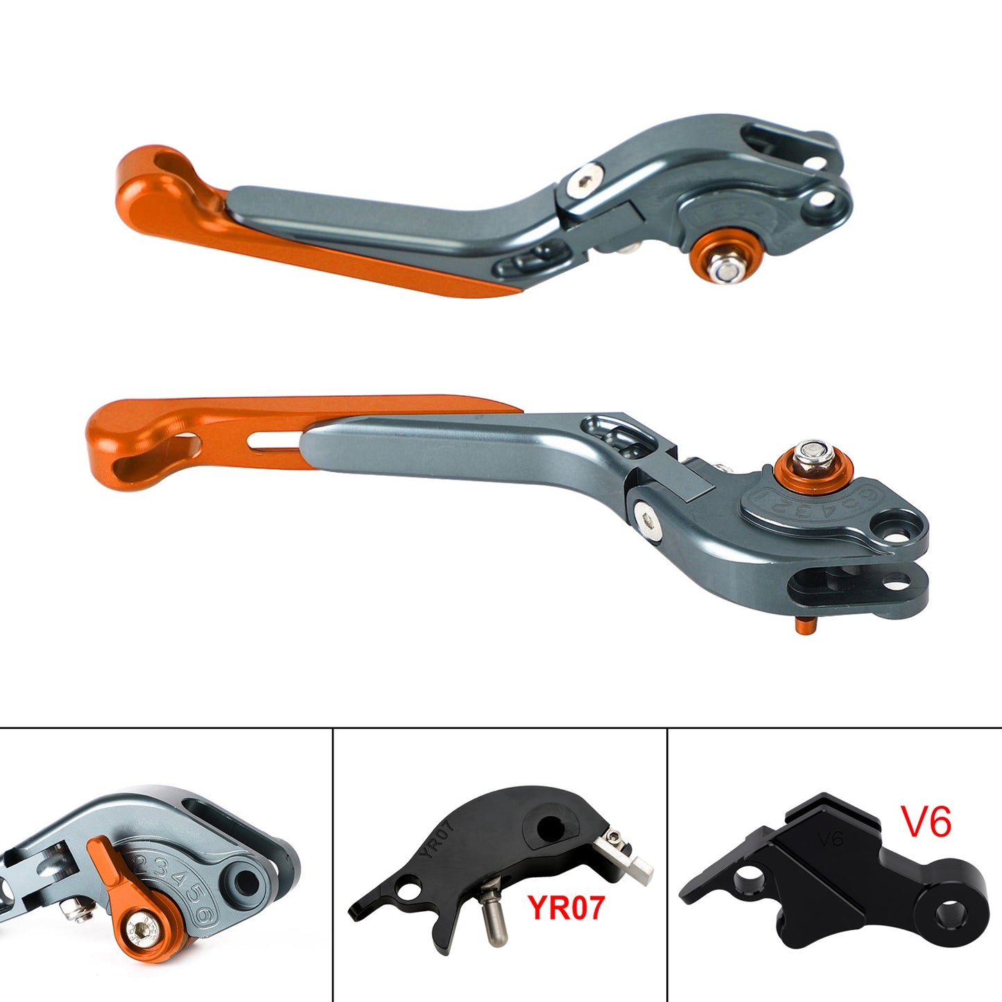 Adjustable Clutch Brake Lever fit for YAMAHA XSR900 XSR900GP MT-09 2024-2025