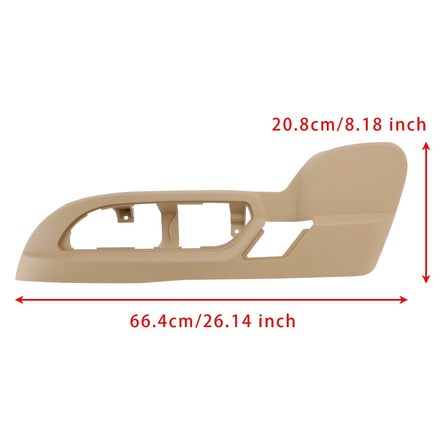 2009 For Chevrolet Traverse Front Driver Seat Side Trim Panel Tan Cover 25941790