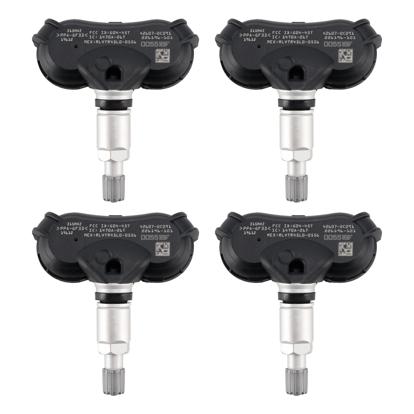 4X TPMS Tire Pressure Sensor For Toyota RAV4 Highlander Tundra 426070C091
