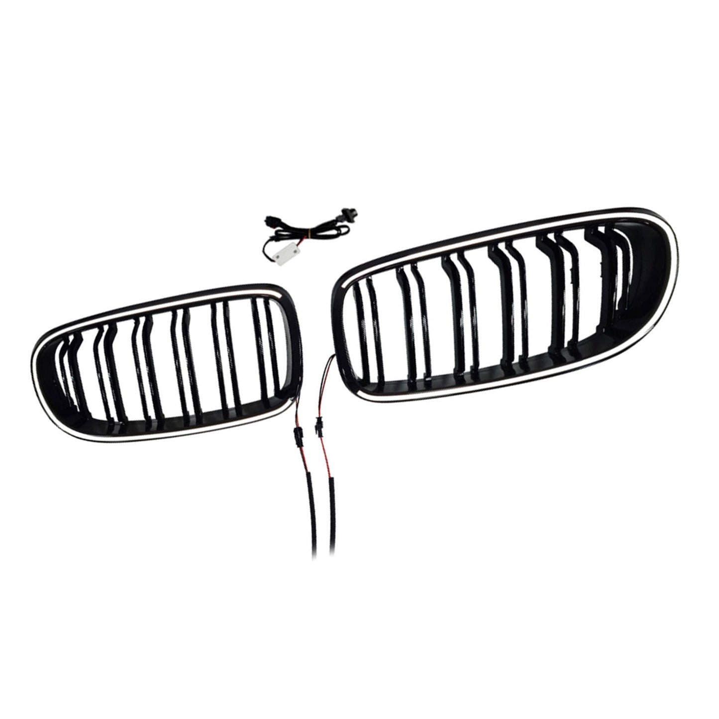 2009-2011 Fit BMW 3 Series E90/E91 LCI Double Rib Front Kidney Grill Grille