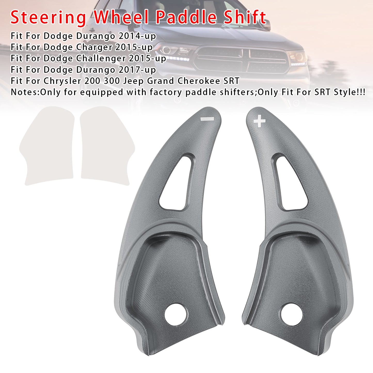 Paddle Shifter Extension For Challenger Charger Durango SRT Aluminium