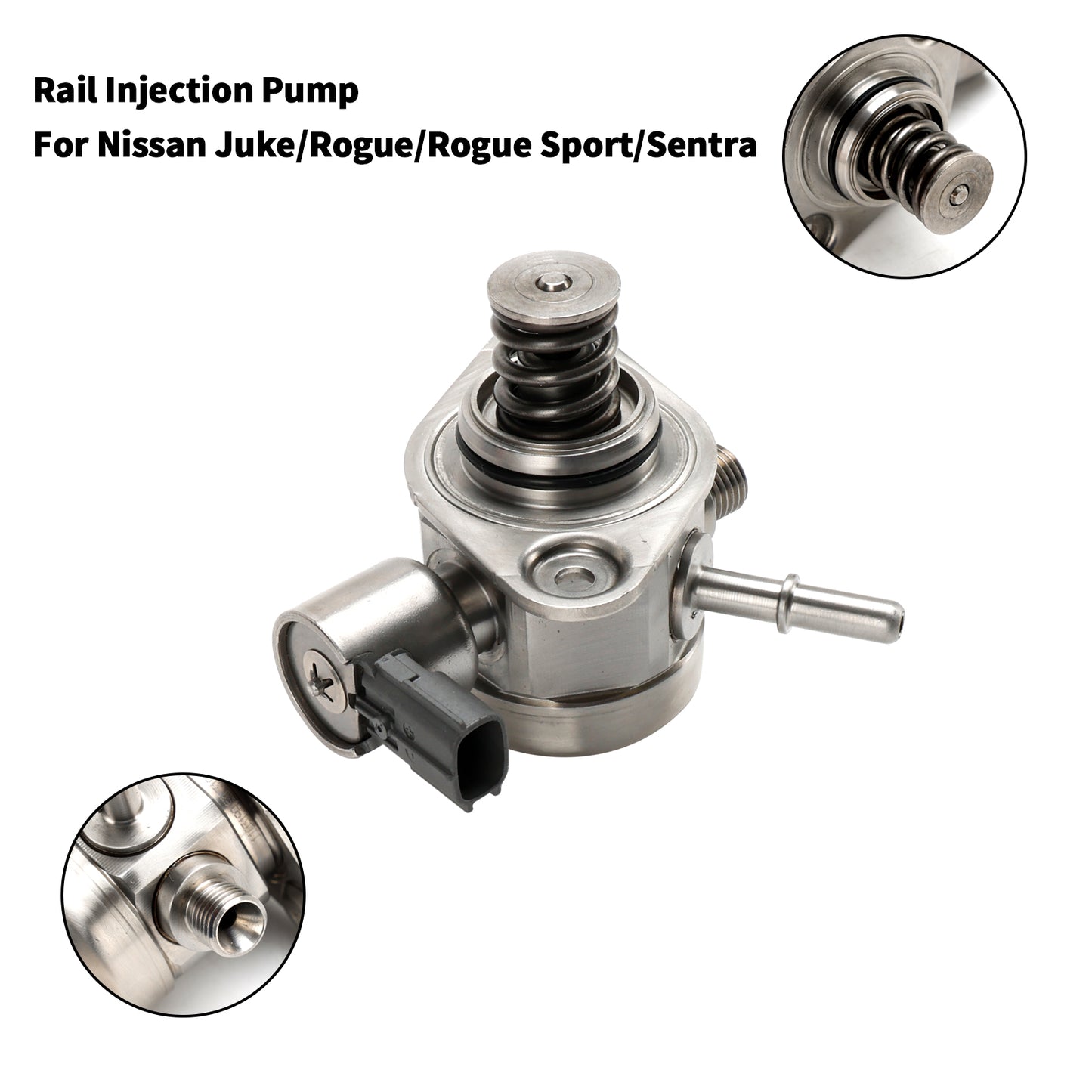 High Pressure Fuel Pump Fit Nissan Juke 2011-2017 1.6L Fit Rogue Sport 2017 2.0L