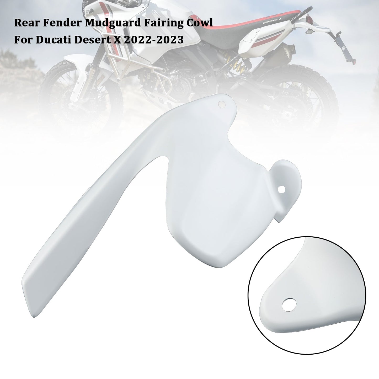 2022-2023 Ducati Desert X Rear Fender Mudguard Fairing Cowl