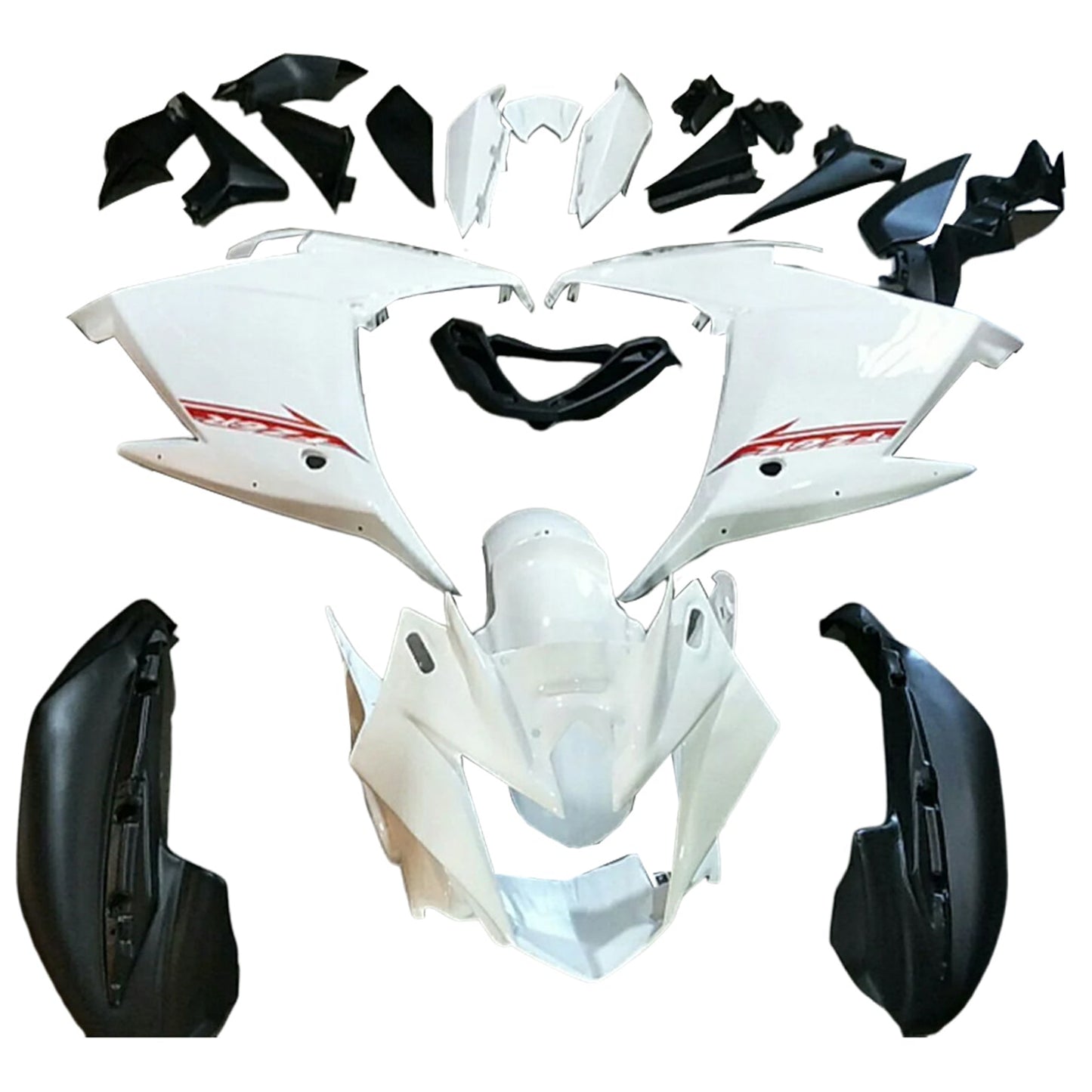 2009-2015 Yamaha FZ6R Injection Fairing Kit Bodywork Plastic ABS