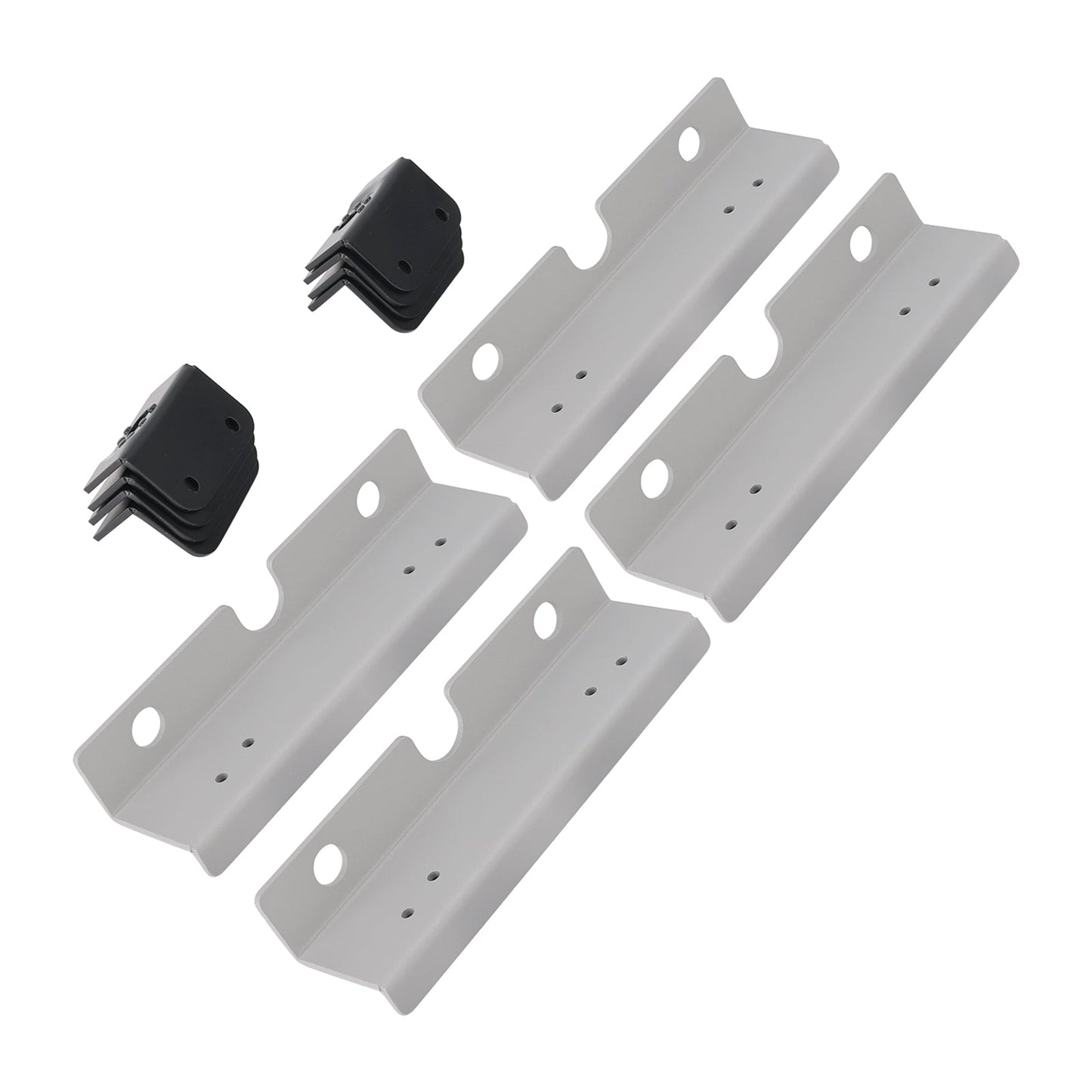 12x Seat Mounting Reinforcement Plates/Brackets For VW T5 T6 2 + 1 Rear Seats