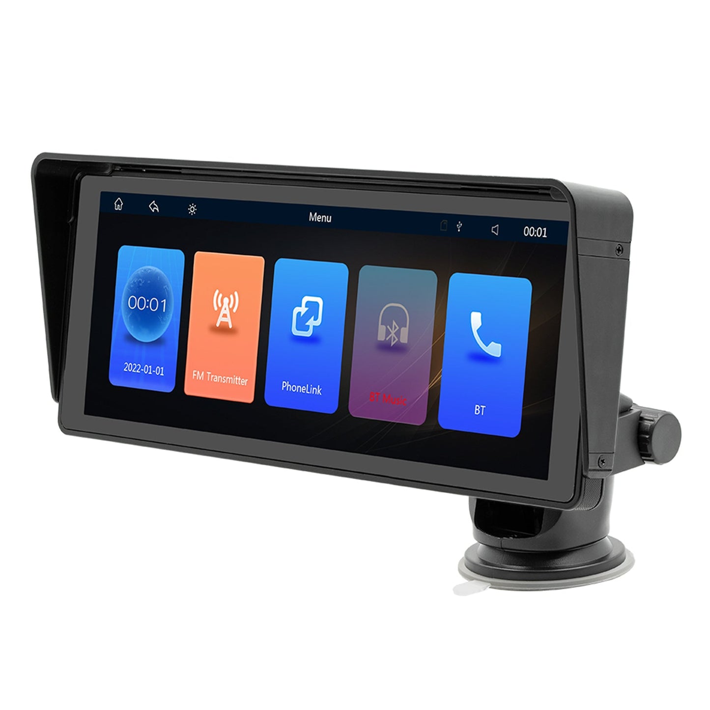 10.26" Car MP5 Player Bluetooth Car FM Transmitter Wireless Carplay 4 LED Camera