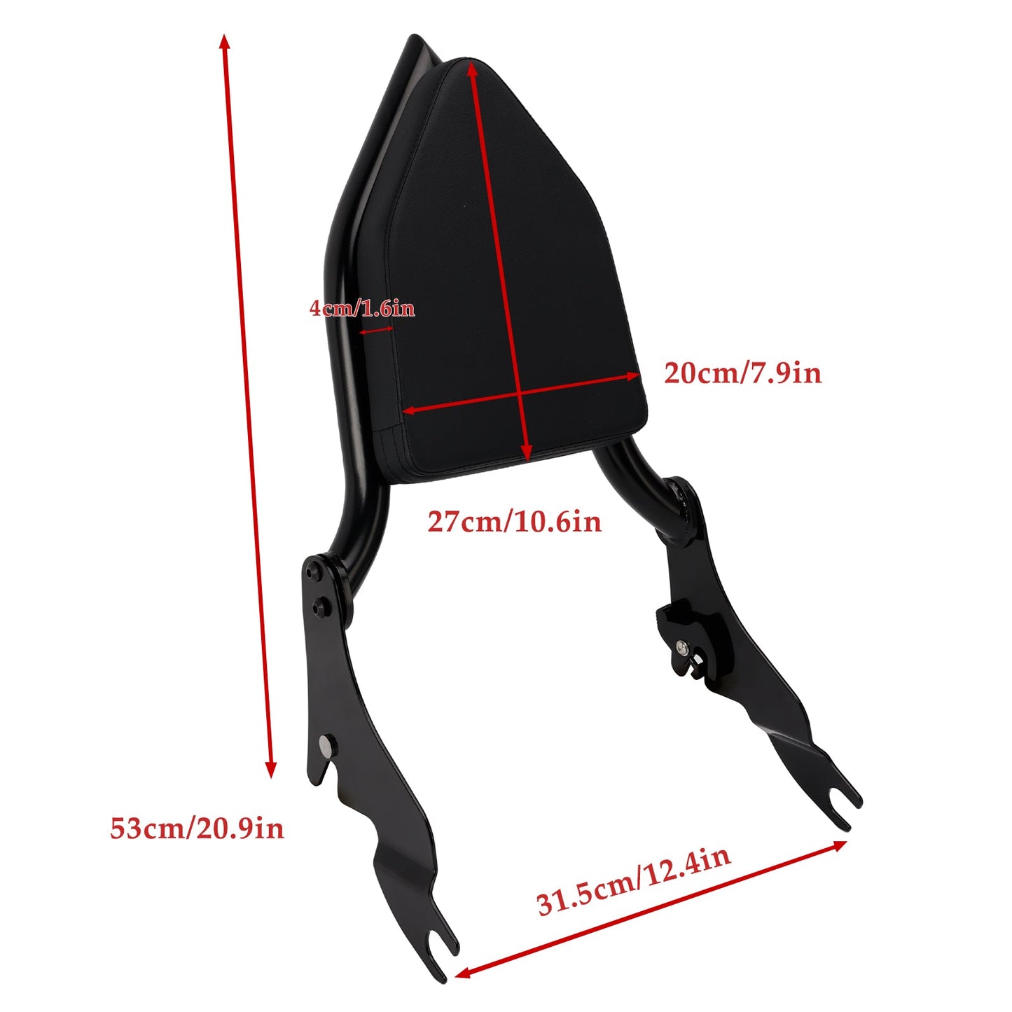 2022-2023 STREET GLIDE ST FLHXST Passenger Sissy Bar Backrest