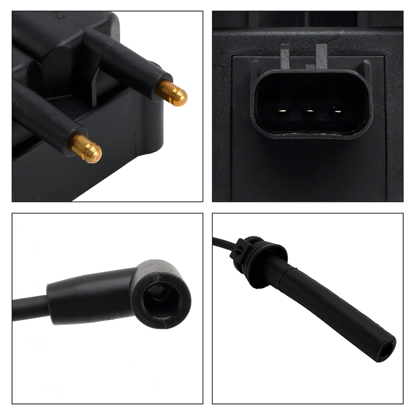2000-2003 CHRYSLER VOYAGER Ignition Coil Pack Spark Plug Wire Set UF189 UF403 UF410