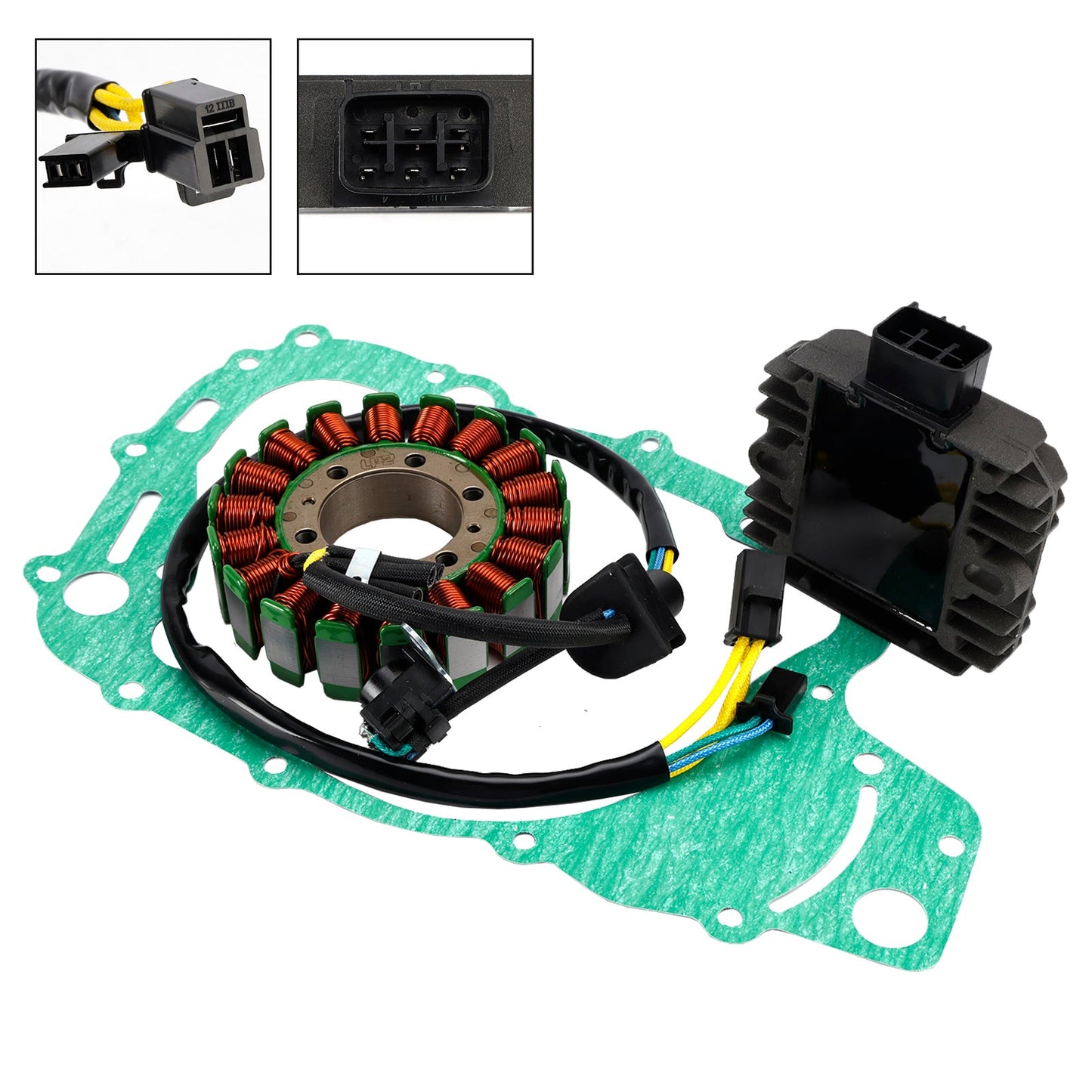 2003-2006 Suzuki AN 250 Burgman Stator Coil Regulator Gasket Kit 32101-14G00 32800-14G00