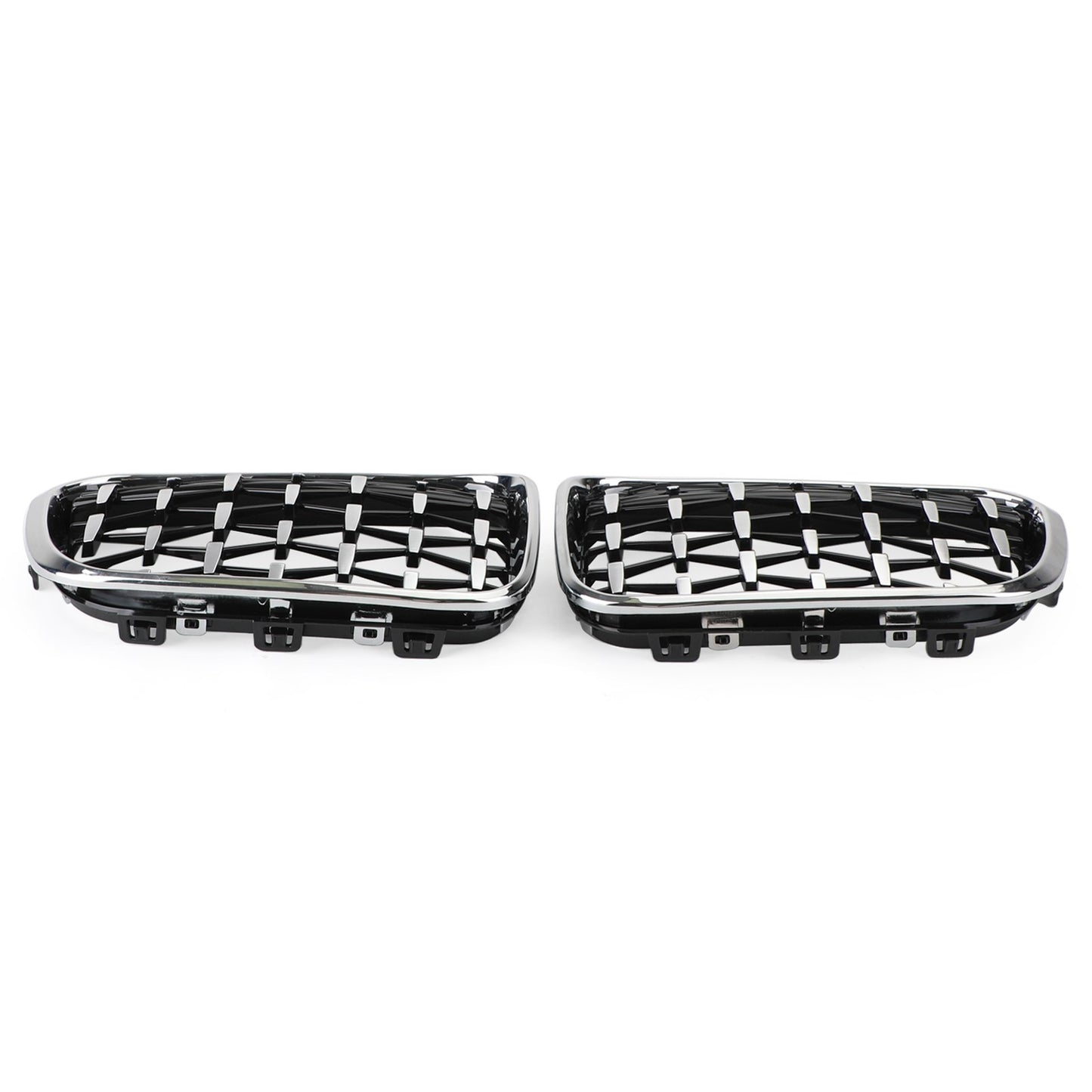 2015-2017 BMW 1 Series F20/F21 Front Kidney Grille Chrome Black