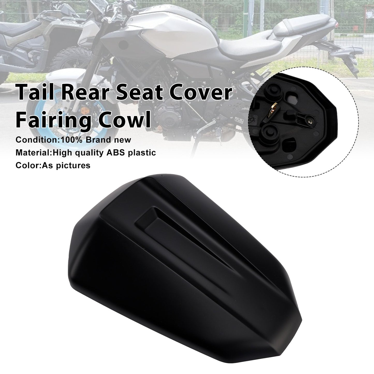 2025-2026 Yamaha MT-07 MT07 Tail Rear Seat Cover Fairing Cowl