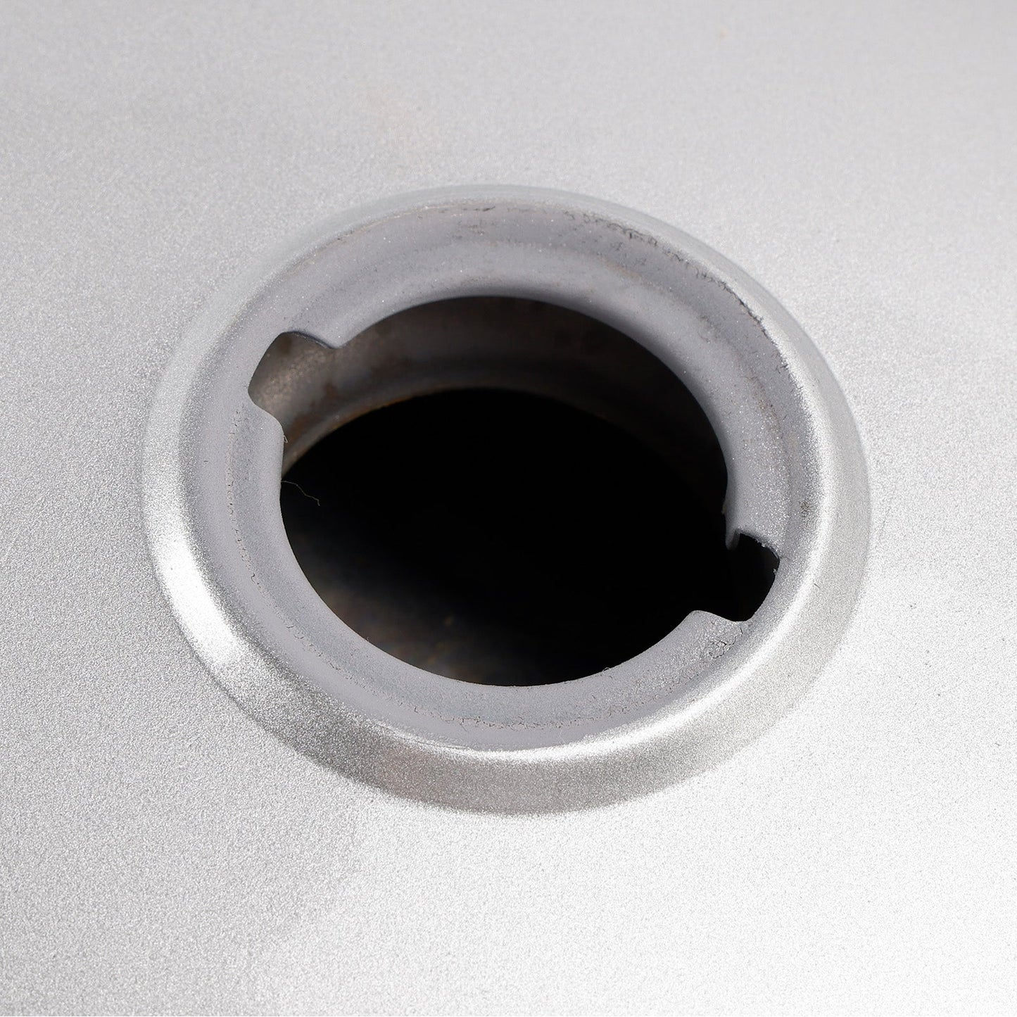 Silver Cafe Racer Gas Tank Motorcycle Fuel Retro Classic For Bobber Scrambler
