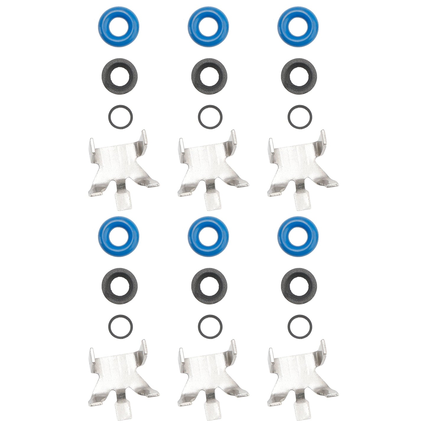 2011-2016 Ford F150 3.5L Turbo EcoBoost 6PCS Fuel Injector Repair Seal Kit