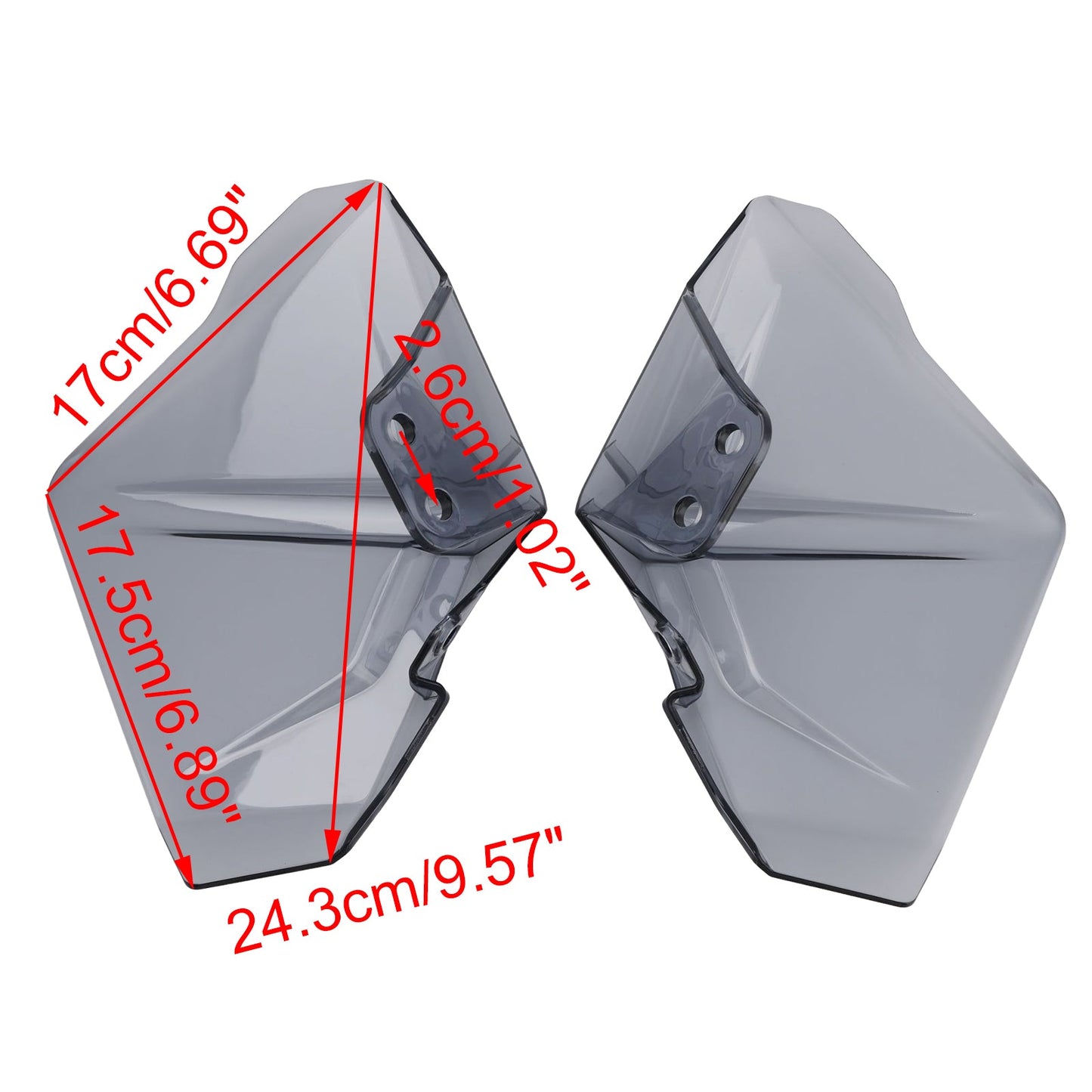 Windshield Plate Side Panels fit for BMW R1300GS ADV 2025-2026