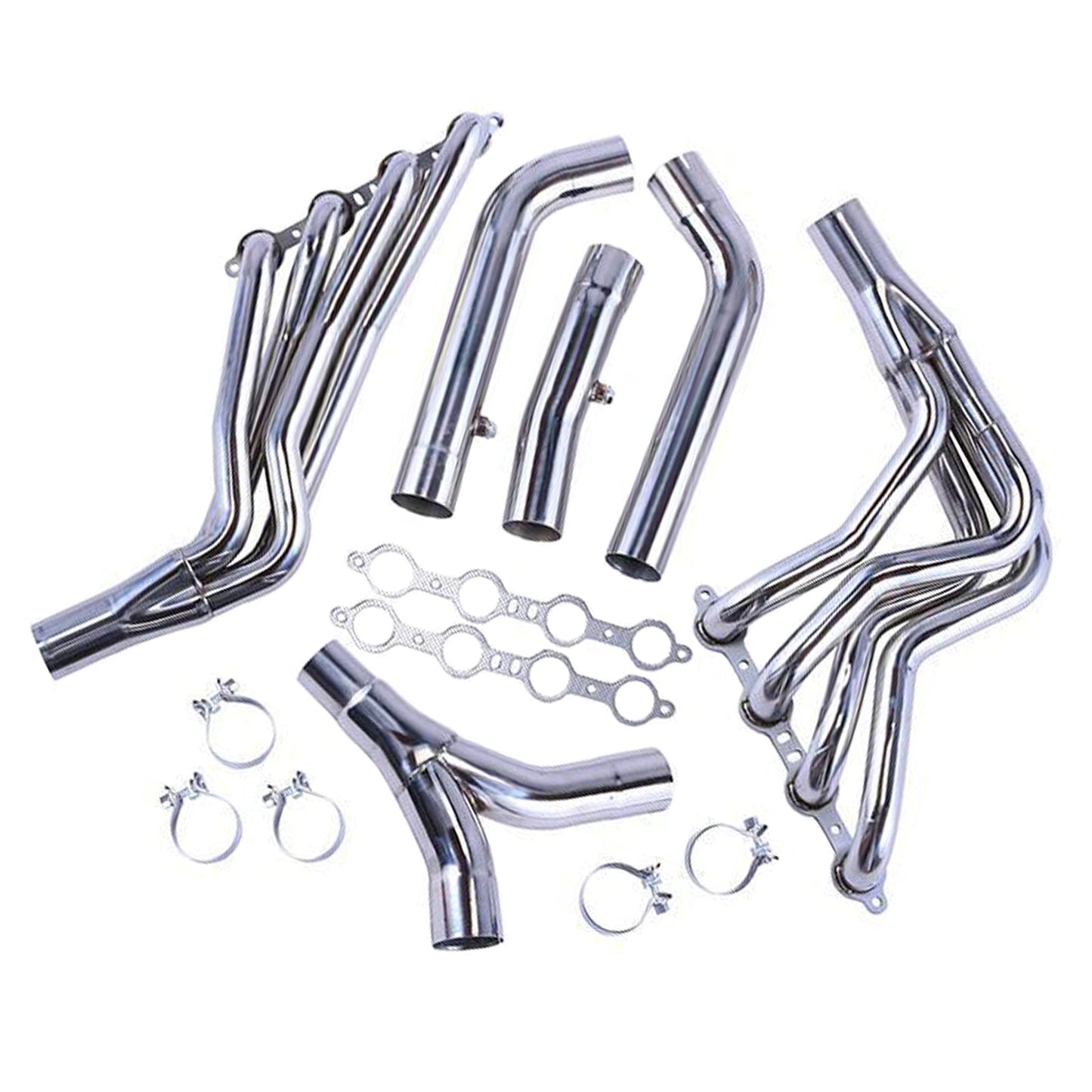 Exhaust Manifold Header Fit Chevy LS1 Camaro Race Version F-Body 1-7/8