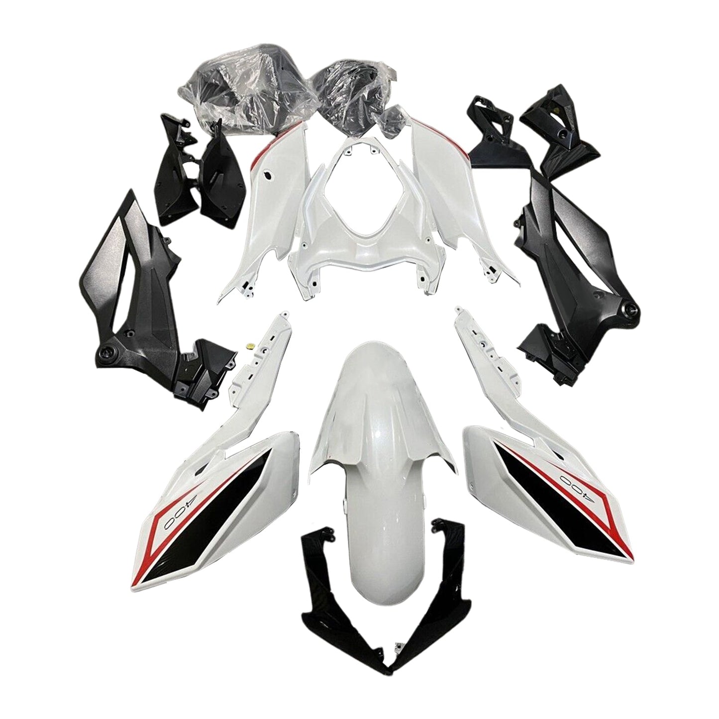 2018-2024 Kawasaki Z400 Injection Fairing Kit Bodywork Plastic ABS