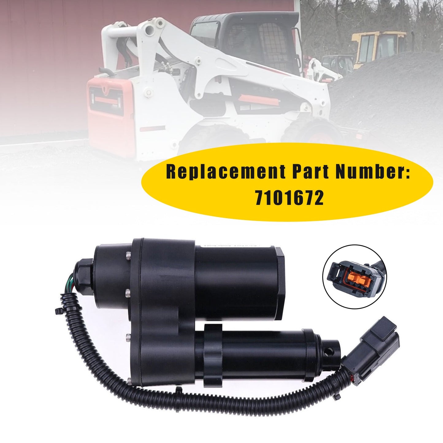 For Bobcat All-Wheel Steer Loader A220 A300 A770 Control Valve Actuator Compatible 7101672