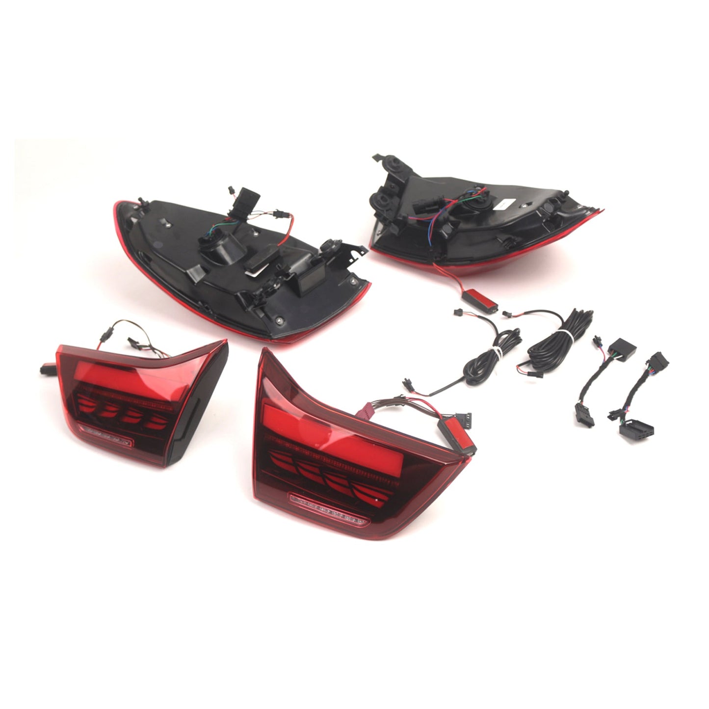 2013 2014-2020 BMW F32 (Coupe/Convertible) L&R Red LED Tail Lights Rear Lamp Assembly 63217296100 63217296099