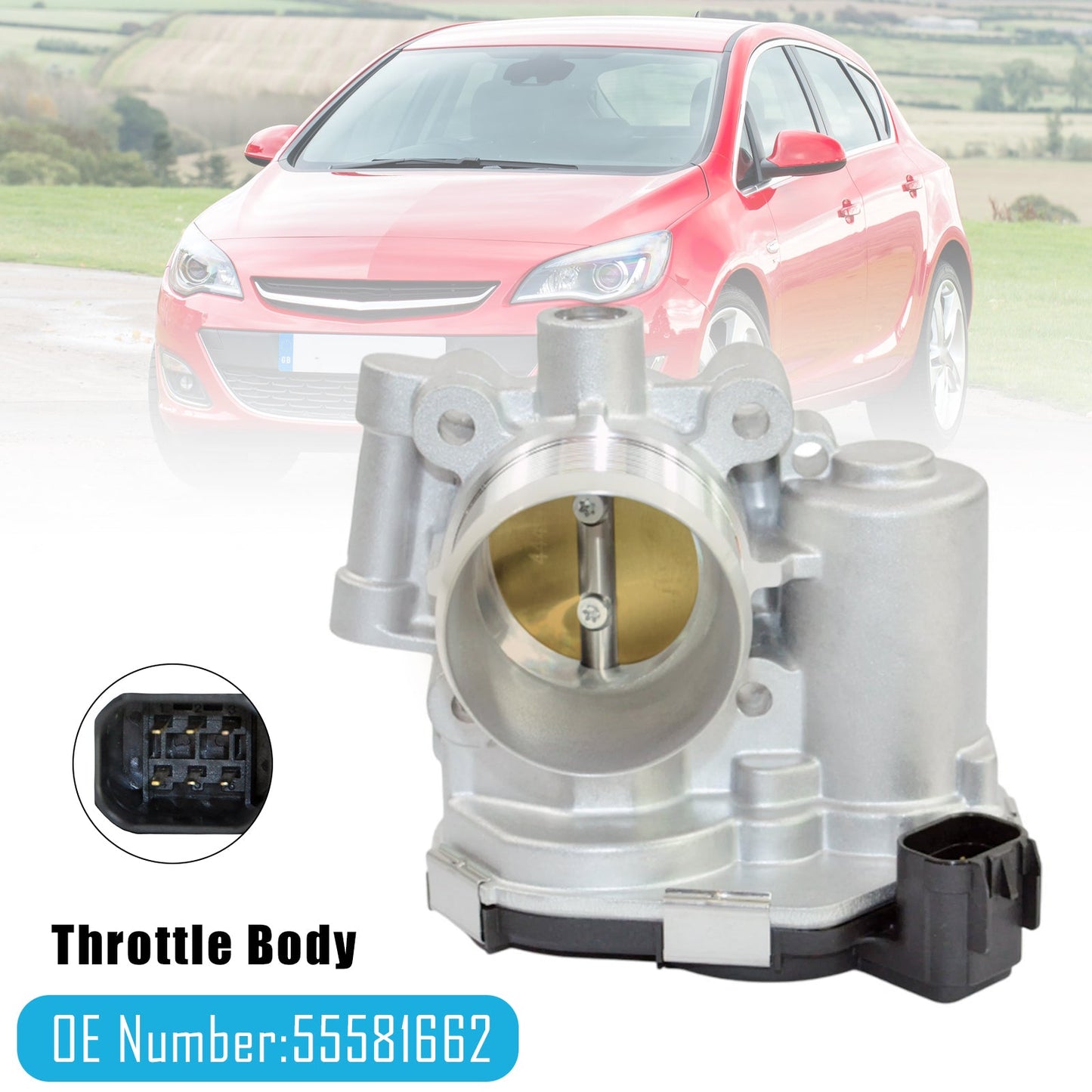 2012-2015 For OPEL/VAUXHALL ASTRA J Saloon 1.4 Turbo (69) Throttle Body 0825016