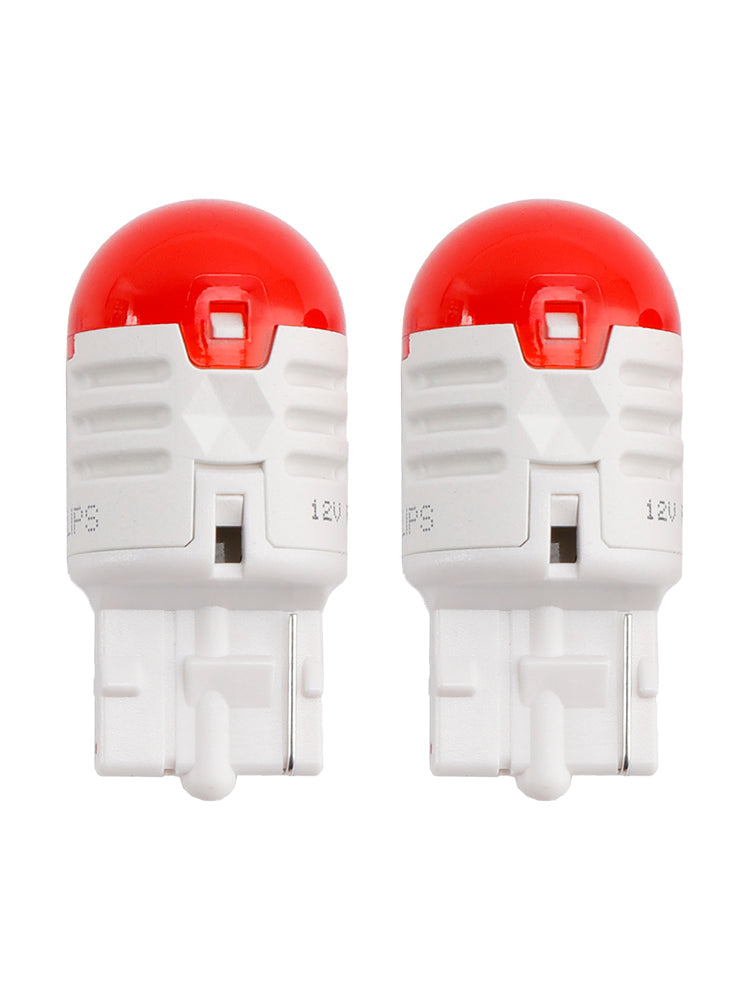 Car Light LED-Red Ultinon Pro3000 W21W 11065 U30R For PHILIPS