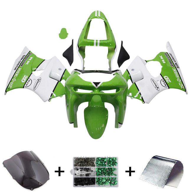 1998-1999 Kawasaki ZX6R Injection Fairing Kit Bodywork Plastic ABS