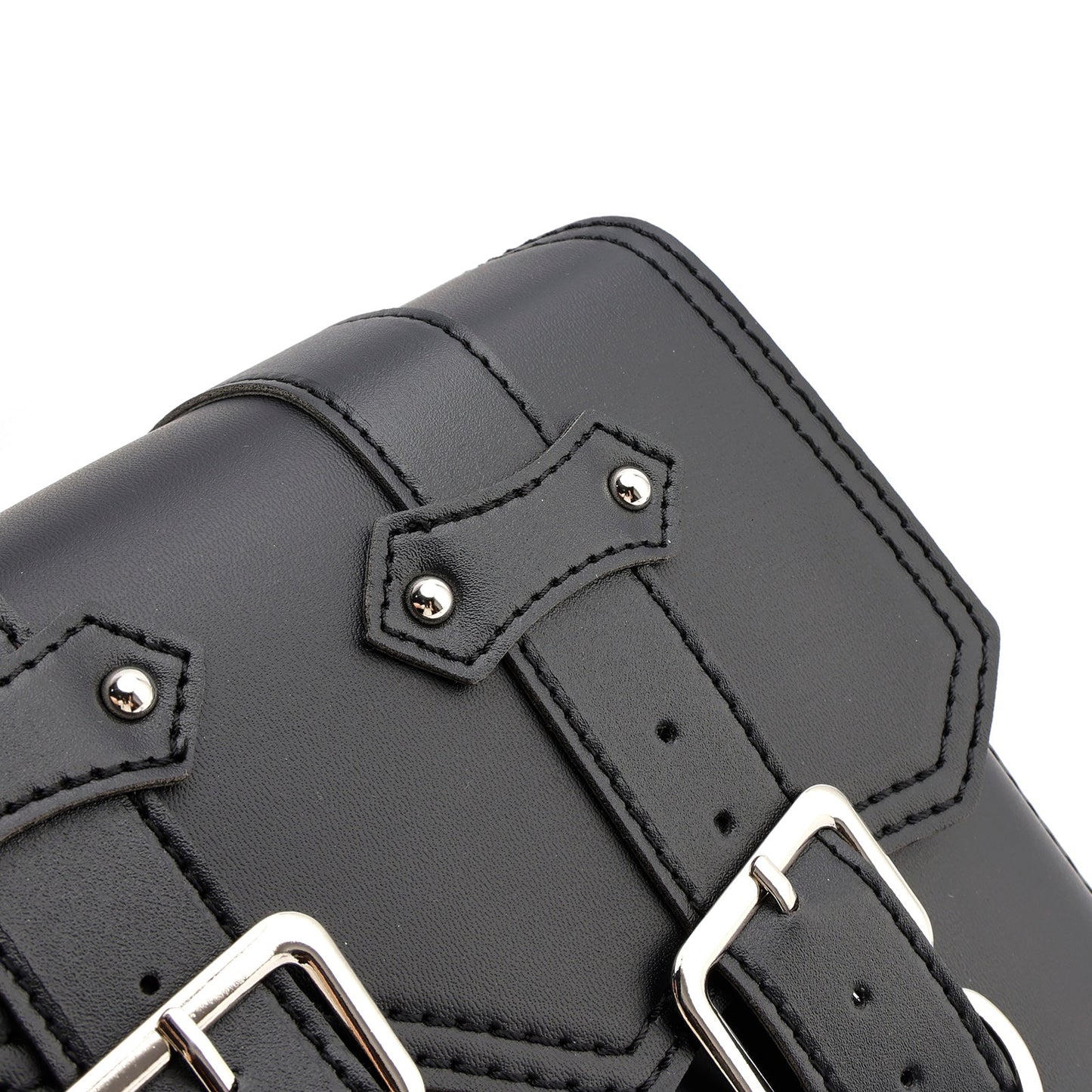 Tail Bag Side Saddlebag Tail Bag Luggage Pouch Storage Black 21L For Motorbike