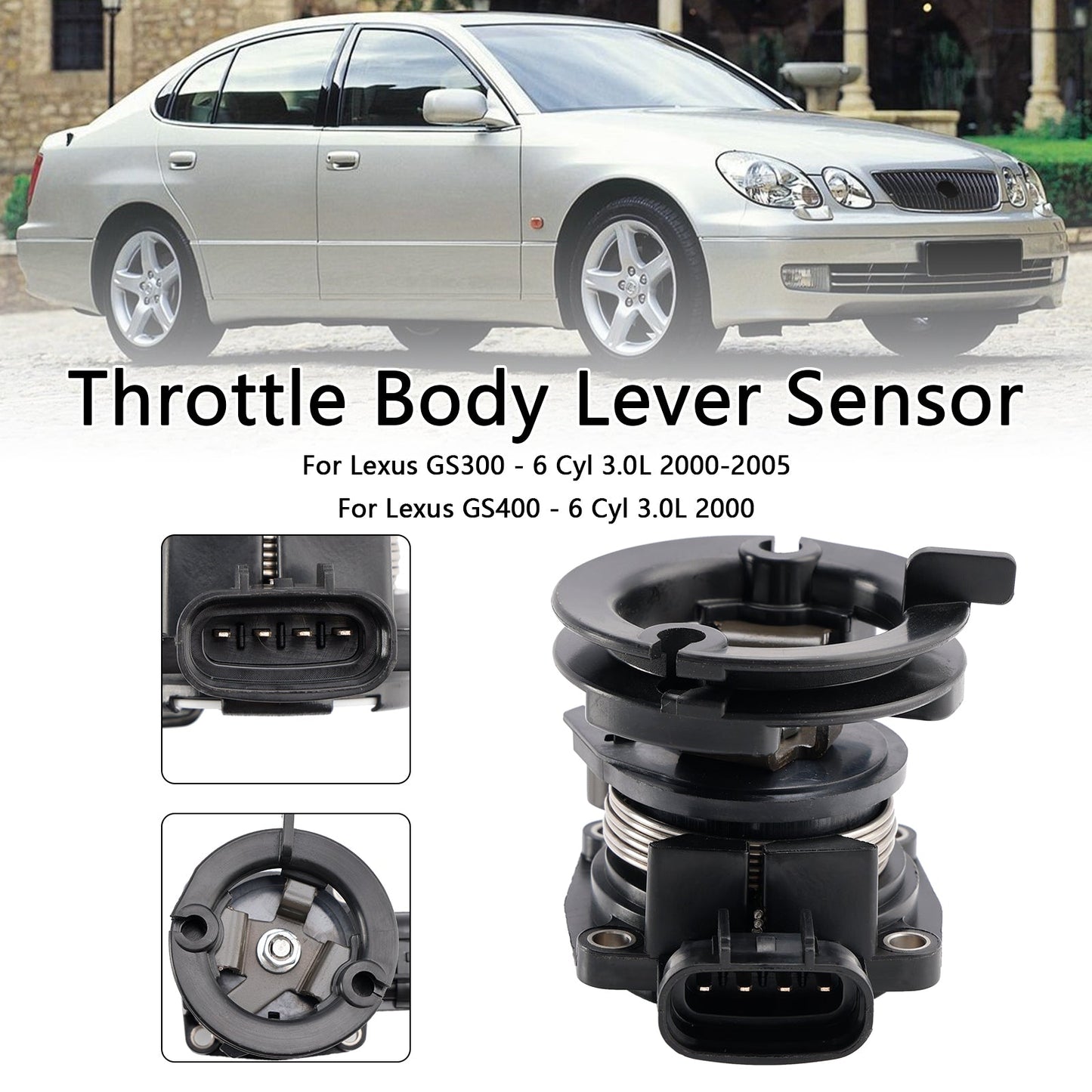 2001-2005 Lexus GS430 - 6 Cyl 3.0L Throttle Body Lever Sensor 22060-46070