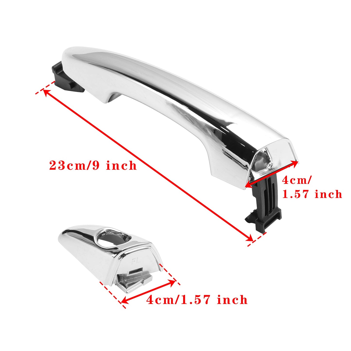 Exterior Door Handles Front Driver Left Side Hand For Hyundai Sonata 2015-2019 15759578 82651C1110