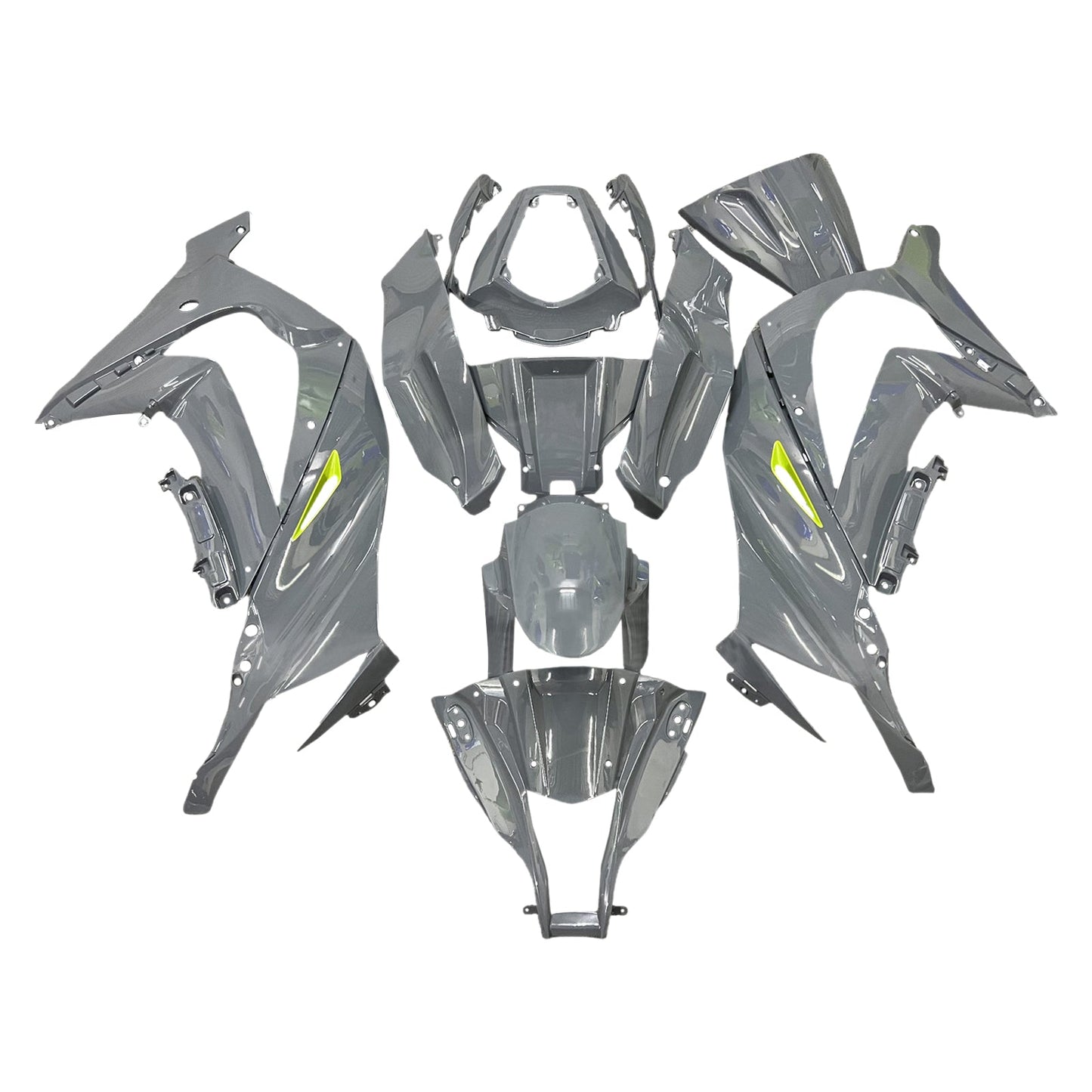 Injection Fairing Kit Bodywork Plastic ABS fit For Kawasaki ZX10R 2011-2015