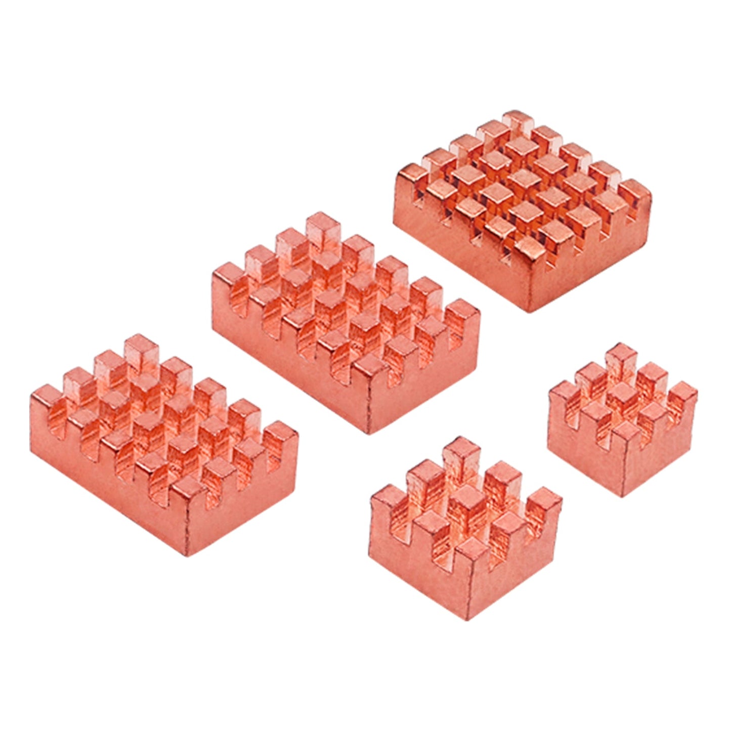 Radiator Banana Pi OpenWrtOne Pure Copper Heat Sink with Adhesive CPU Cooler