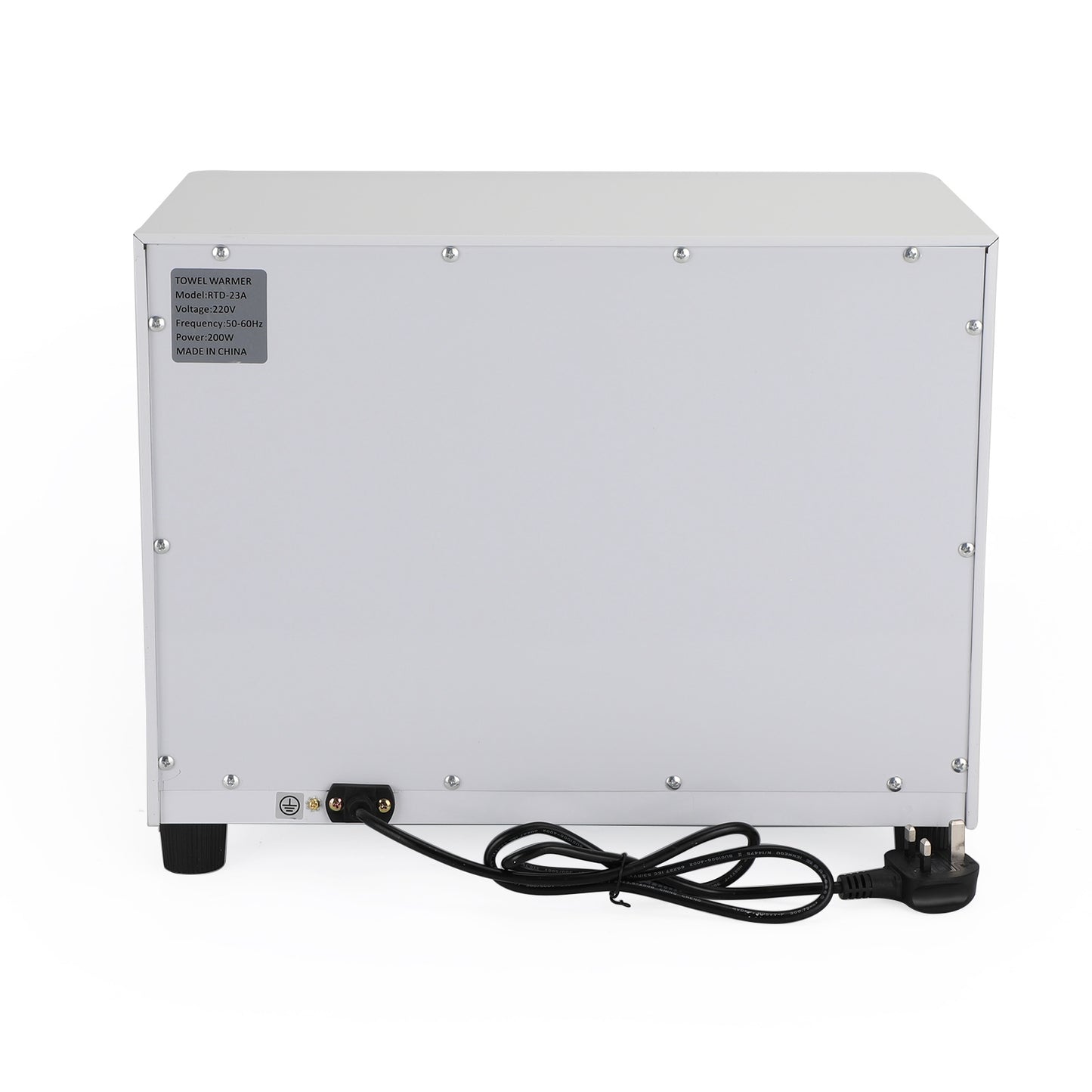 23L Hot Towel Warmer Cabinet UV Sterilizer Box Facial Salon Beauty Equipment